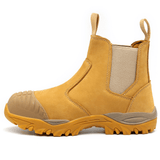Gaucho | Brown Steel Toe Leather Men’s Boots - Montrell