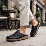 Melanie | Suede Retro Style Shoes with Adjustable Strap for Comfort - Montrell