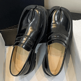 Marais | Microfiber Leather Women’s Split - Toe Heel Loafers - Montrell