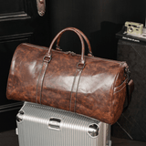 Johan | Durable Leather Duffle Bag for Men - Perfect Weekender Travel Bag - Montrell