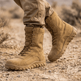Rocca | Tactical Waterproof Leather Military Boots - Montrell