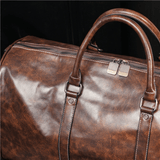 Johan | Durable Leather Duffle Bag for Men - Perfect Weekender Travel Bag - Montrell