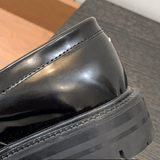 Marais | Microfiber Leather Women’s Split - Toe Heel Loafers - Montrell