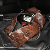 Johan | Durable Leather Duffle Bag for Men - Perfect Weekender Travel Bag - Montrell