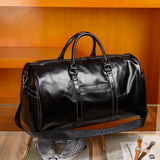 Johan | Durable Leather Duffle Bag for Men - Perfect Weekender Travel Bag - Montrell