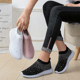 Tavian | Comfortable Black Trainers with Memory Foam Insole - Montrell