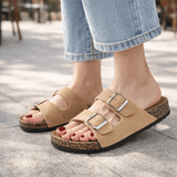 Lara | Summer Lightweight Cork Women’s Sandals - Montrell