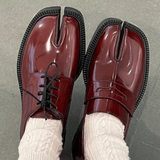 Marais | Microfiber Leather Women’s Split - Toe Heel Loafers - Montrell