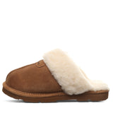 Levi | Suede Women’s Slippers with Sheepskin Lining - Montrell