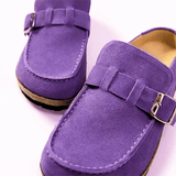 Melanie | Suede Retro Style Shoes with Adjustable Strap for Comfort - Montrell